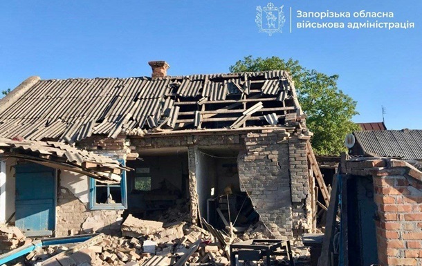 Росіяни понад 50 разів обстріляли громаду у Запорізькій області