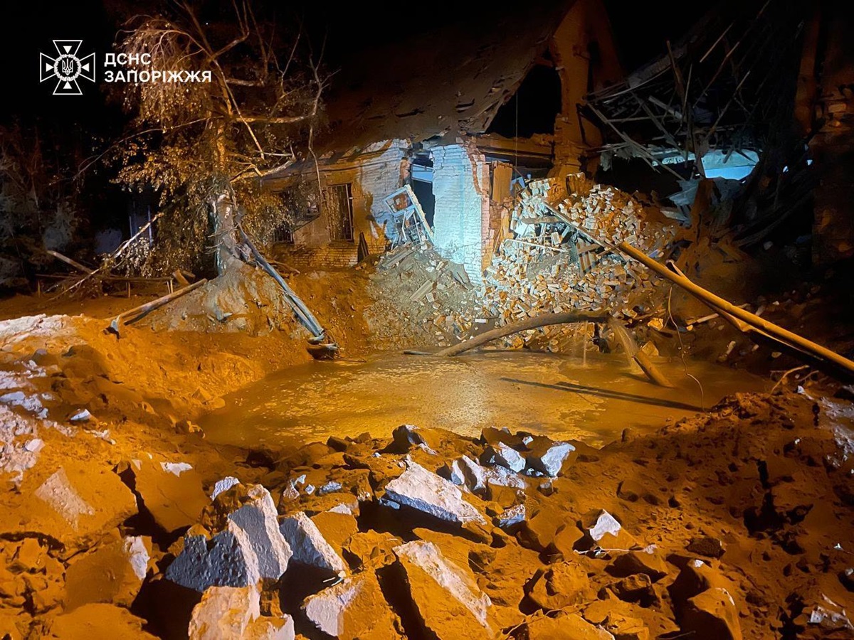 Стали відомі наслідки обстрілу Запоріжжя