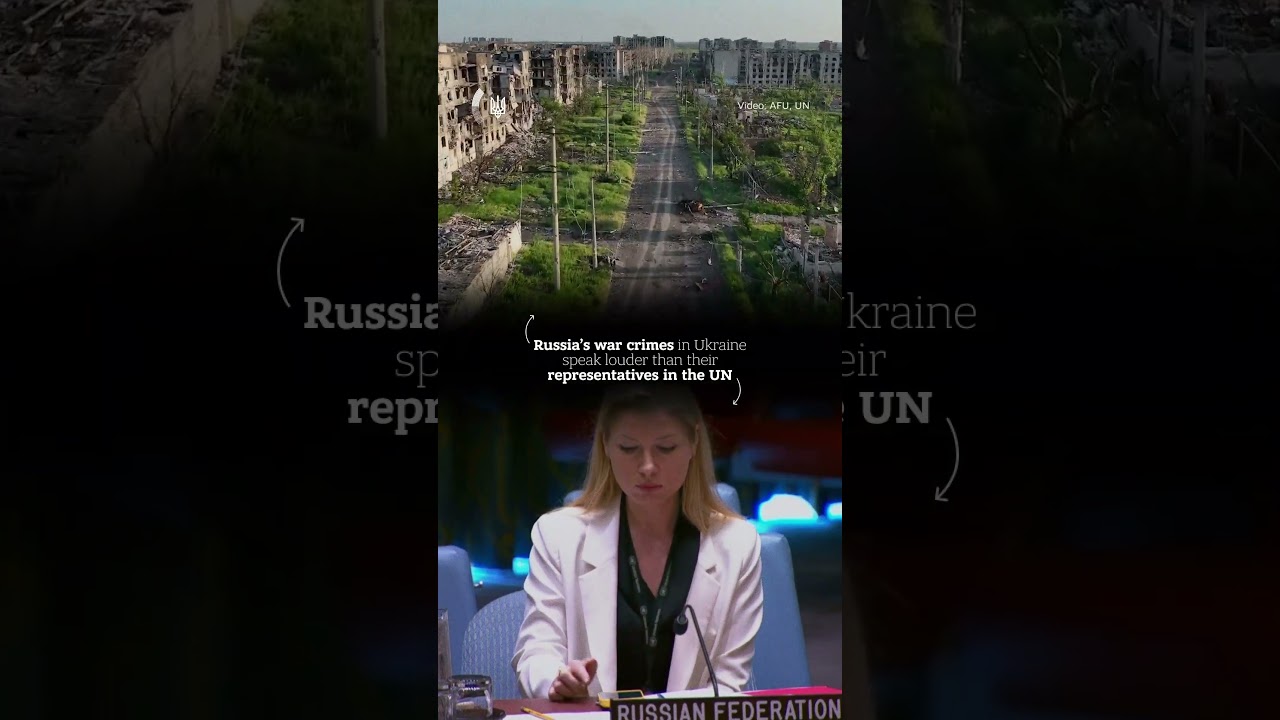 While Russia sits idly at the UN, Russia attacks Ukrainian cities, killing and injuring civilians