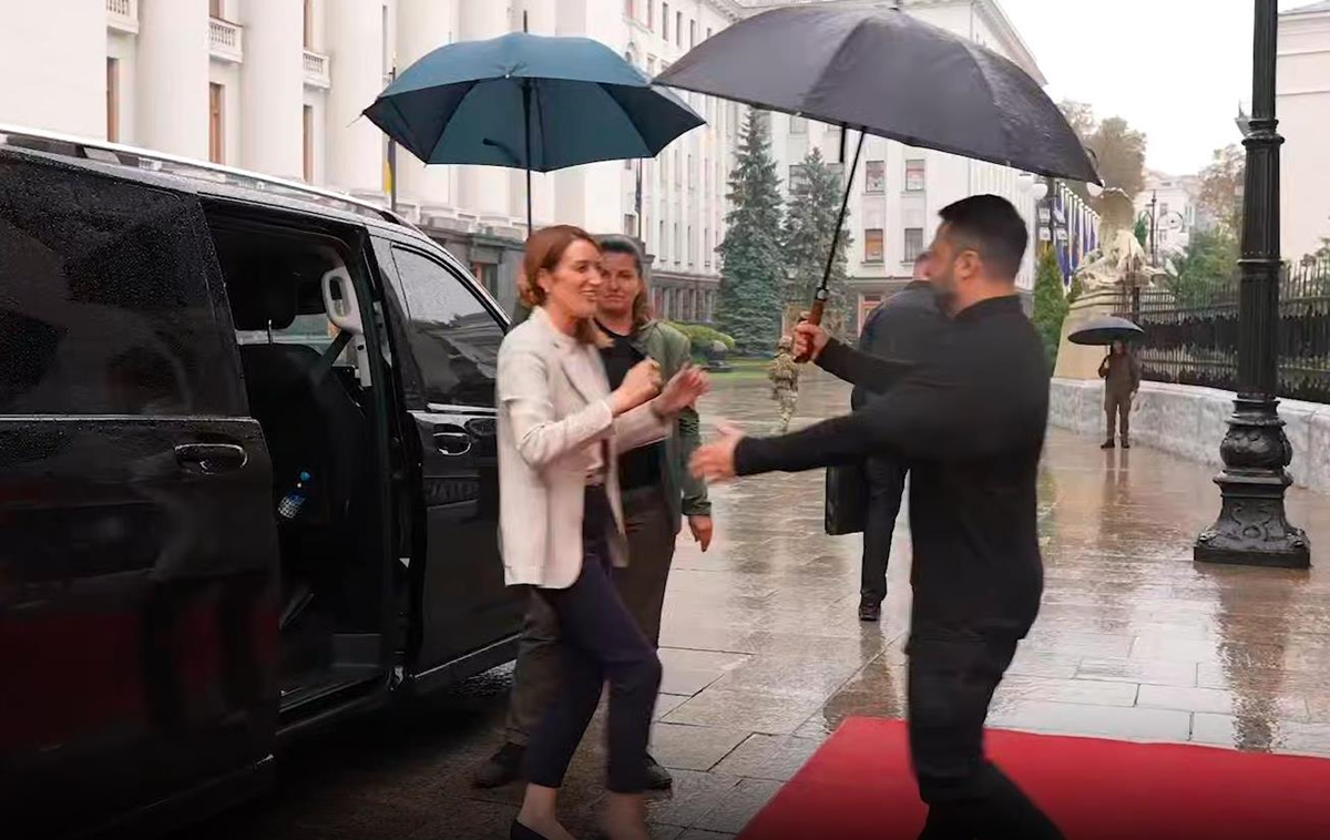 Новини України - Зеленський зустрівся з головою Європарламенту