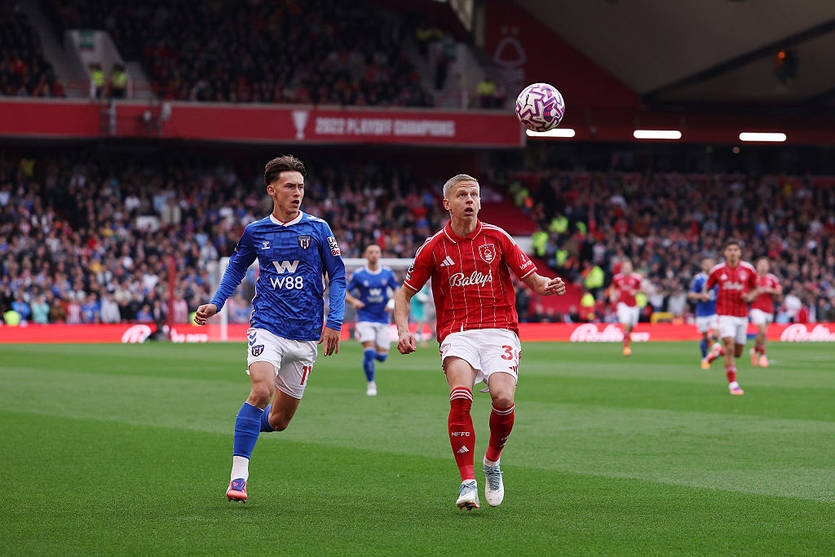 Зінченко провів четвертий матч за Ноттінгем Форест, а його команда програла