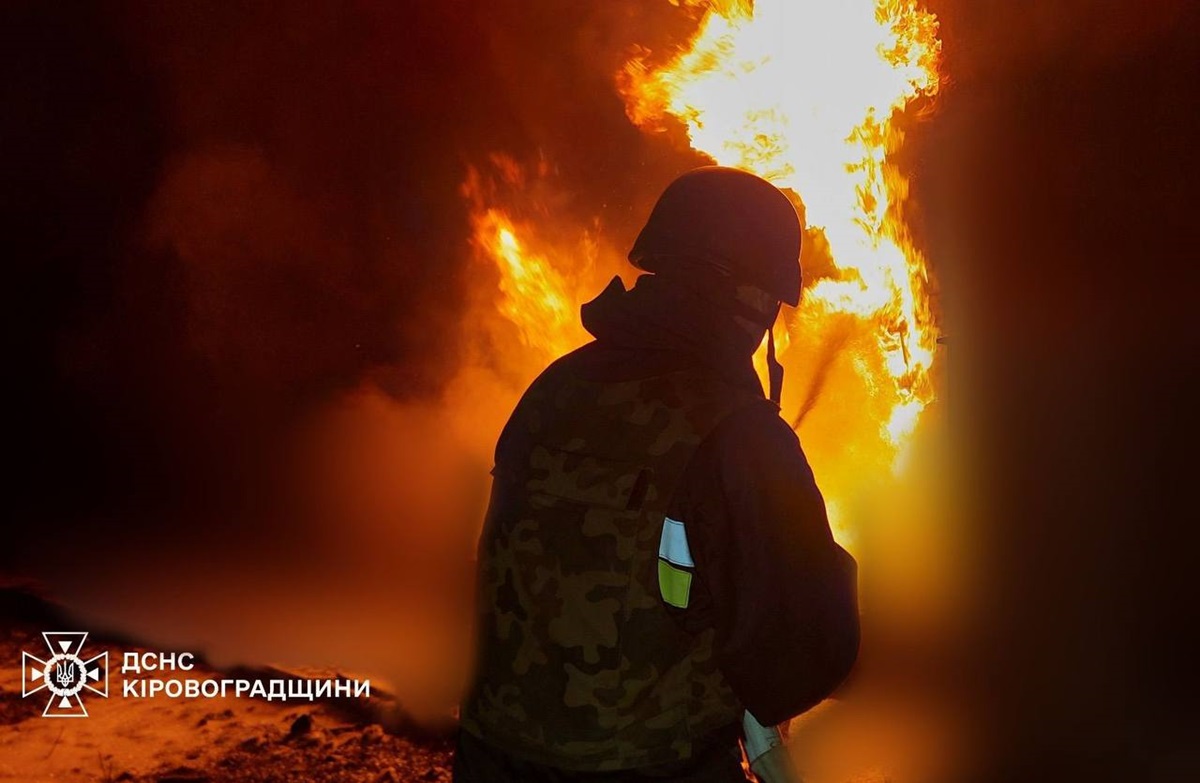 На Кіровоградщині росіяни атакували обʼєкти критичної інфраструктури