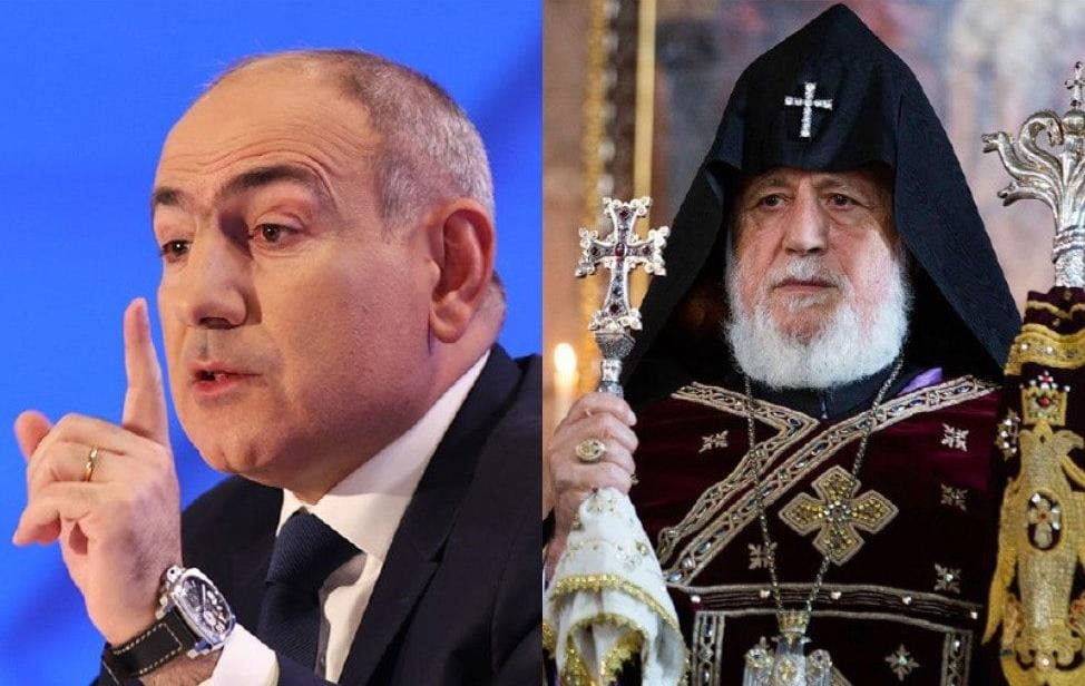 Пашинян: Католикос усіх вірмен незаконно захопив патріарший престол