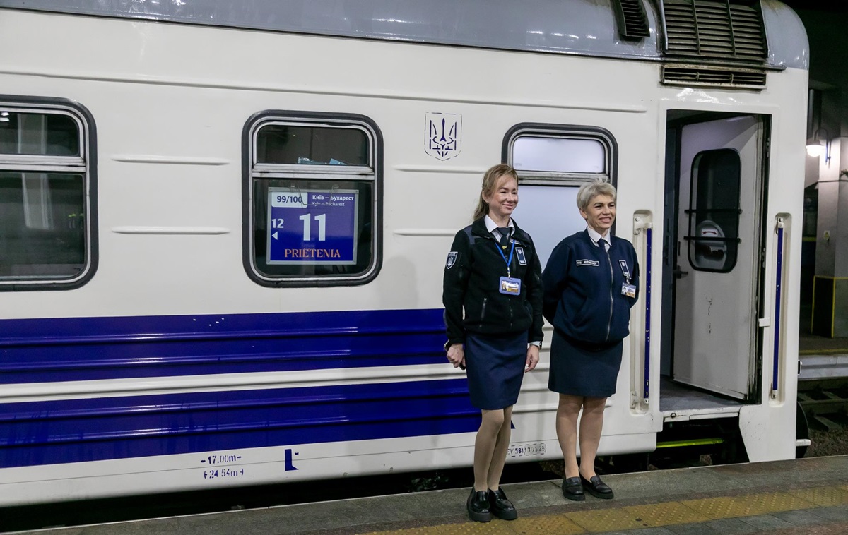 Поїзд Київ-Бухарест вирушив у перший рейс