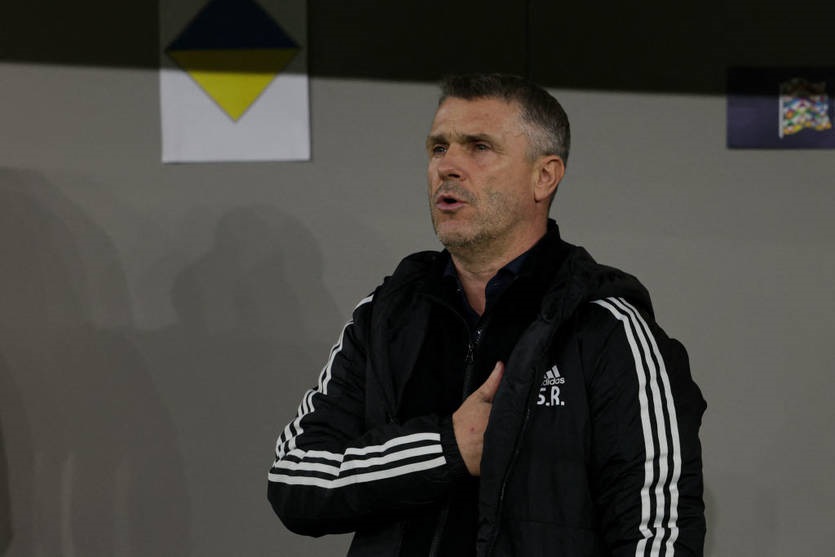 Ребров наполягає на здатності його гравців бути вищими, сильнішими, кращими