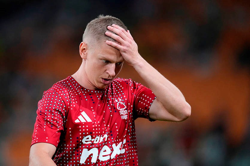 Новини спорту - Тренер Ноттінгем Форест: У Зінченка травма паху, але це ненадовго