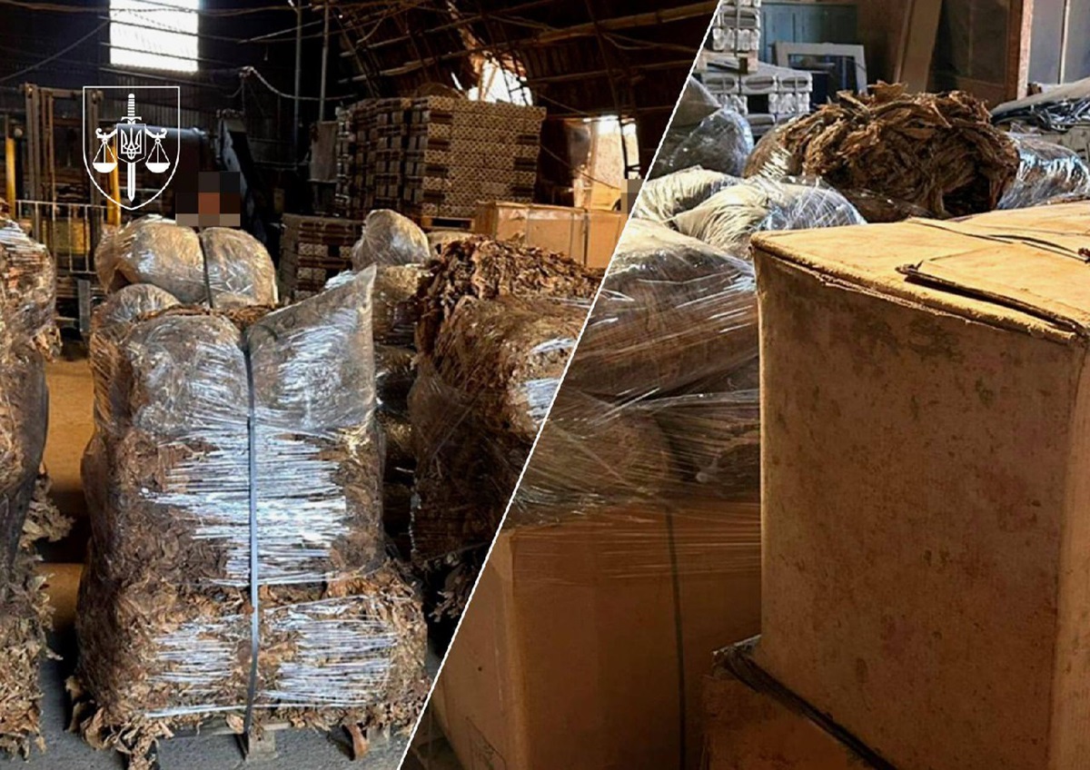 Викрито постачальників тютюну для підпільної фабрики на Полтавщині
