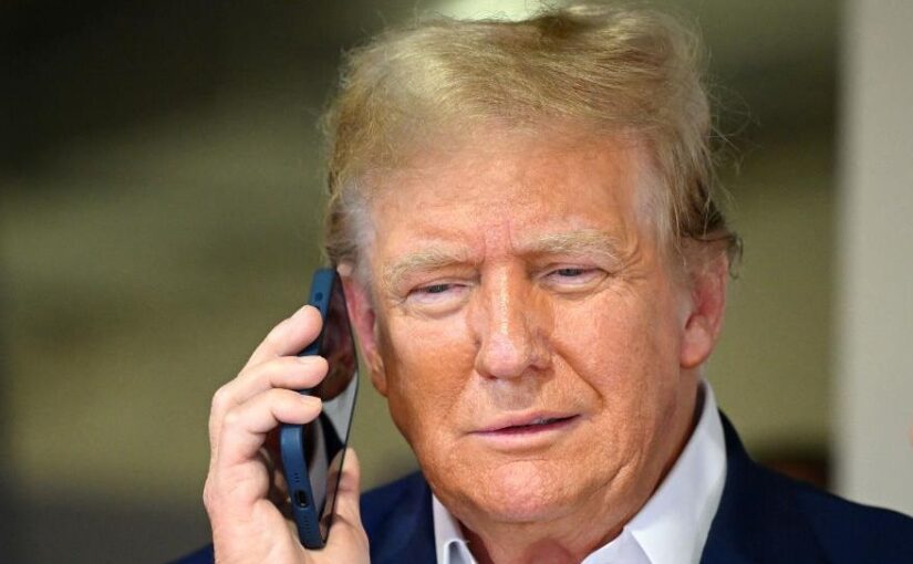 Невідомий в ефірі розкритикував суд США: у мережі підозрюють Трампа