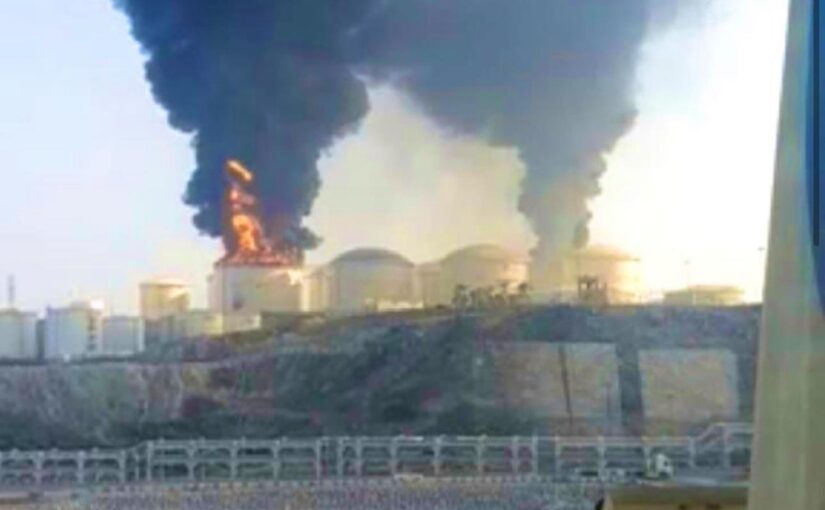 Іран атакував паливні резервуари в порту Омана