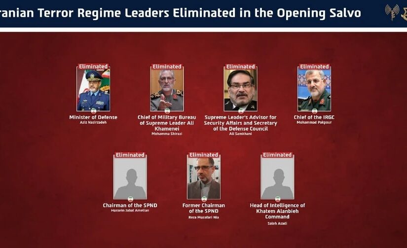 ЦАГАЛ заявив про ліквідацію семи іранських військових посадовців