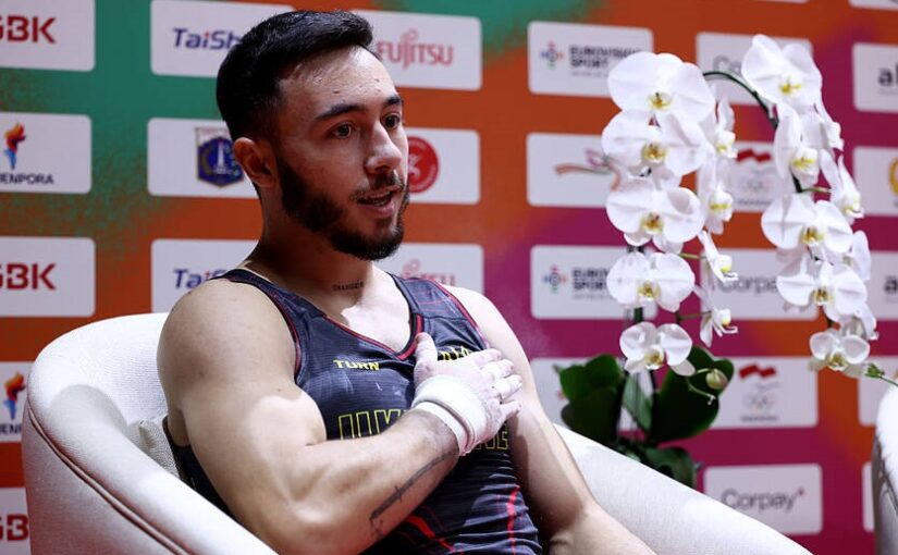 Чепурний із бронзою на Кубку світу в опорному стрибку став лідером заліку