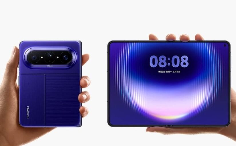 Huawei розкрила дизайн майбутнього складаного смартфону Pura X Max