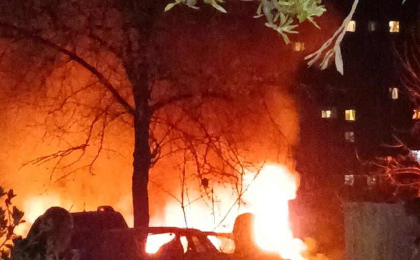 Масована атака на Суми: пожежі і значні руйнування