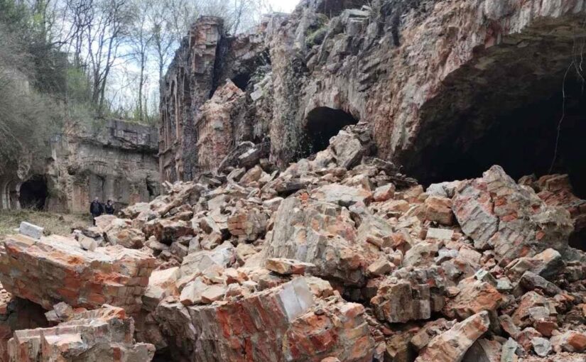 На Рівненщині обвалилася частина Тараканівського форту