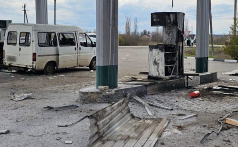 Росіяни обстріляли АЗС на Харківщині