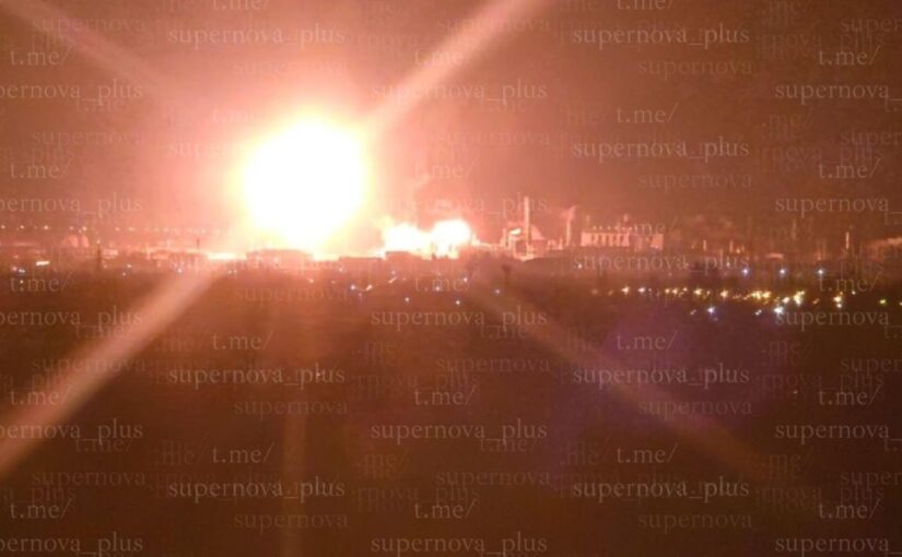 У Тольятті палає хімзавод – соцмережі