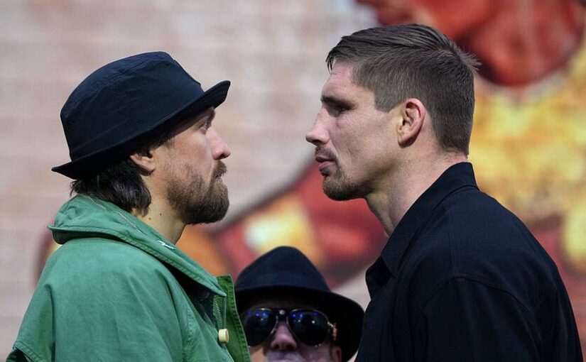 Усик зустрівся з Верхувеном у напруженій битві поглядів